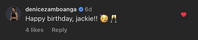 Instagram comment